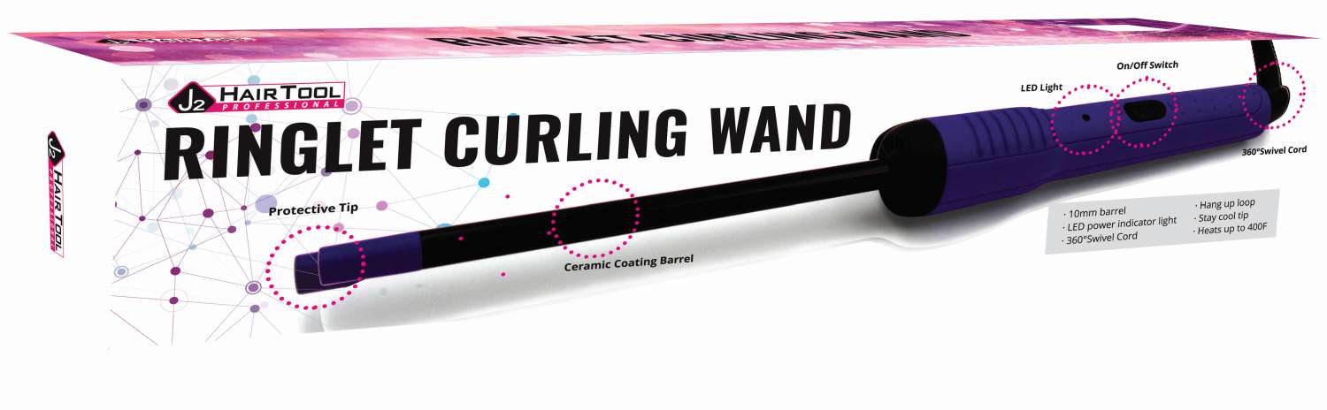 J2 H/T C/IRON RINGLET WAND