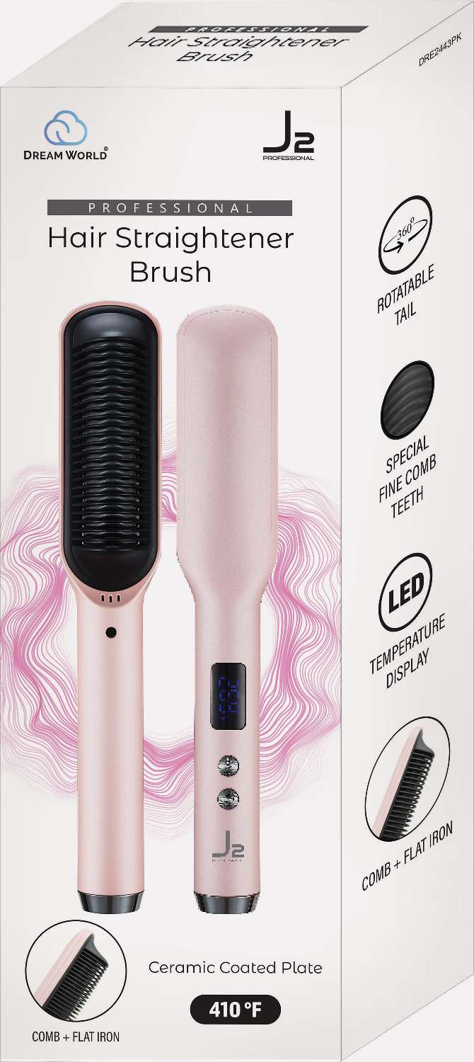 J2 H/T STRAIGHTNER  BRUSH PINK