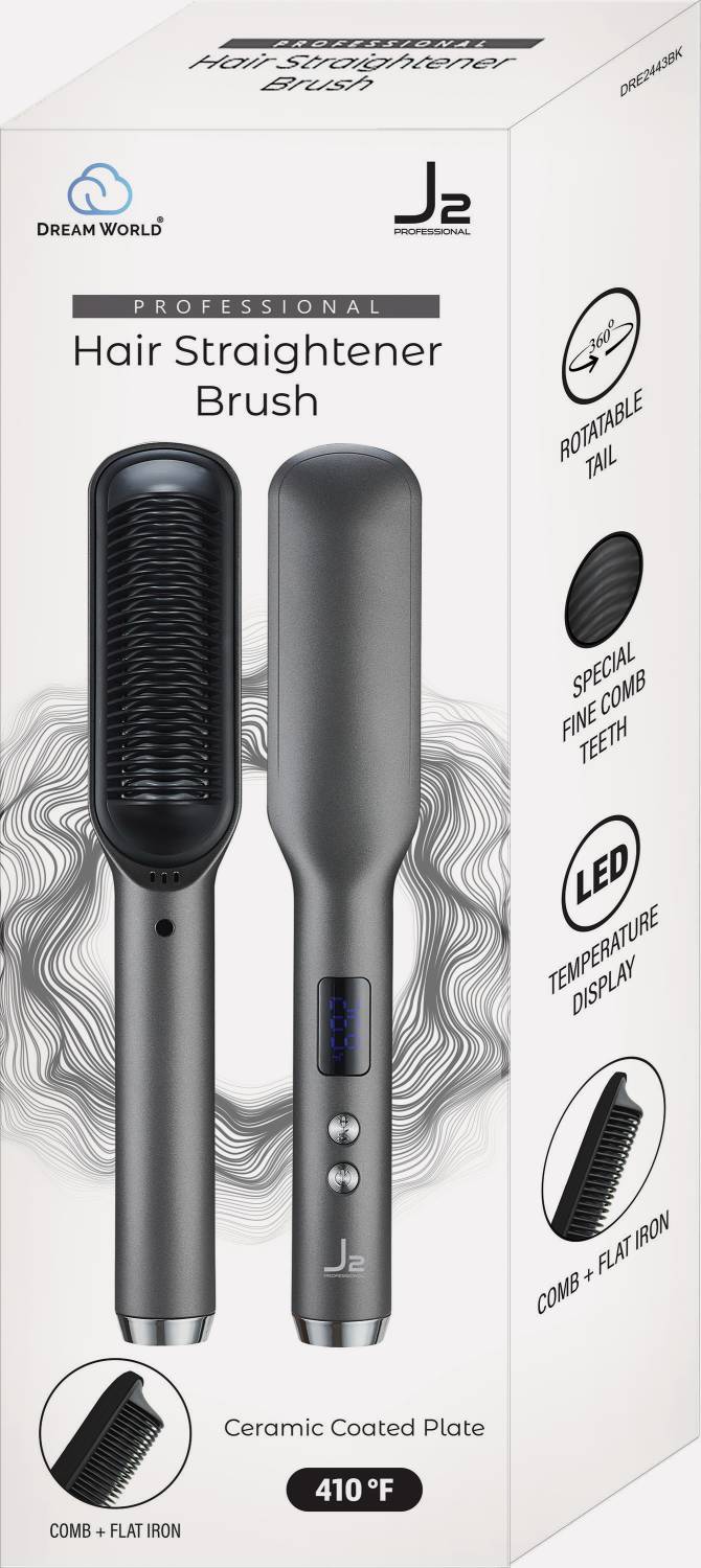 J2 H/T STRAIGHTNER  BRUSH BLACK