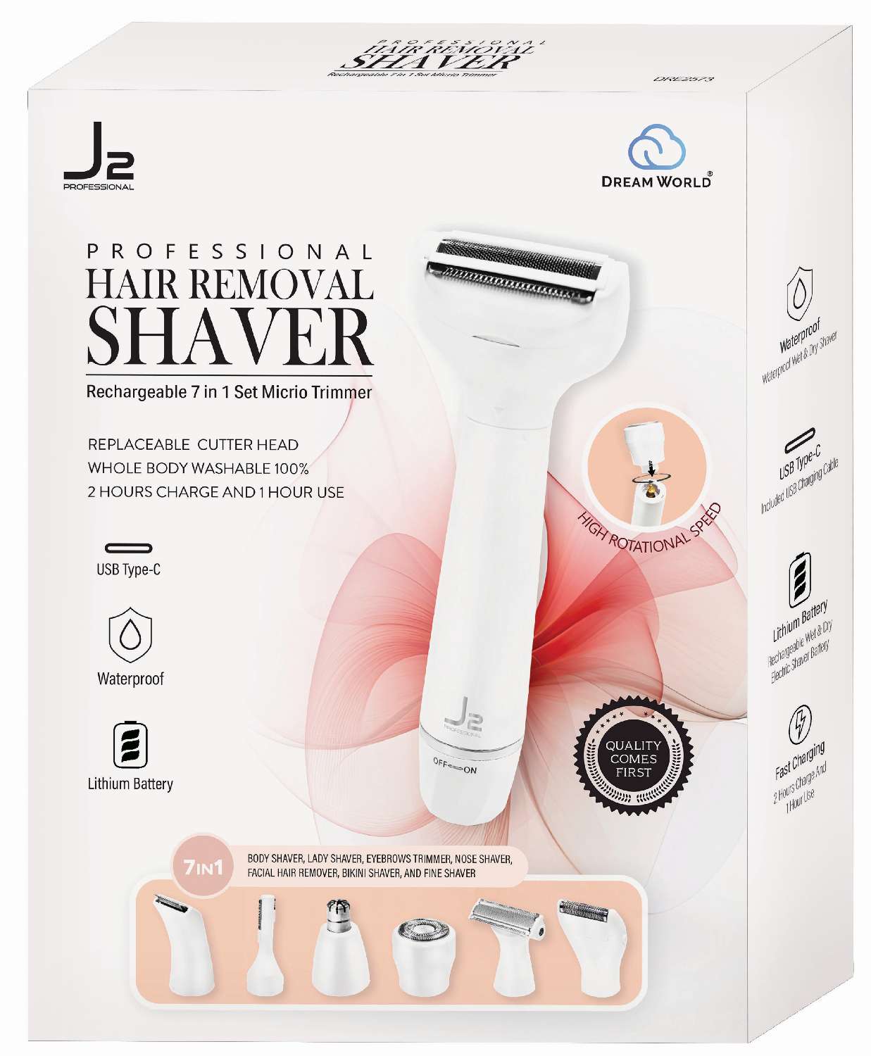J2 H/T SHAVER HAIR REMOVER