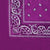 DREAM BANDANA - FOLDED REGULAR PURPLE