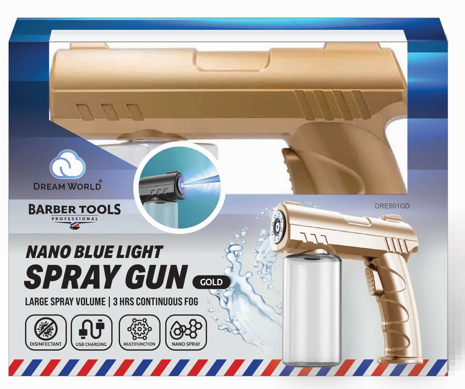 DREAM SPRAY GUN NANO BLUE LIGHT