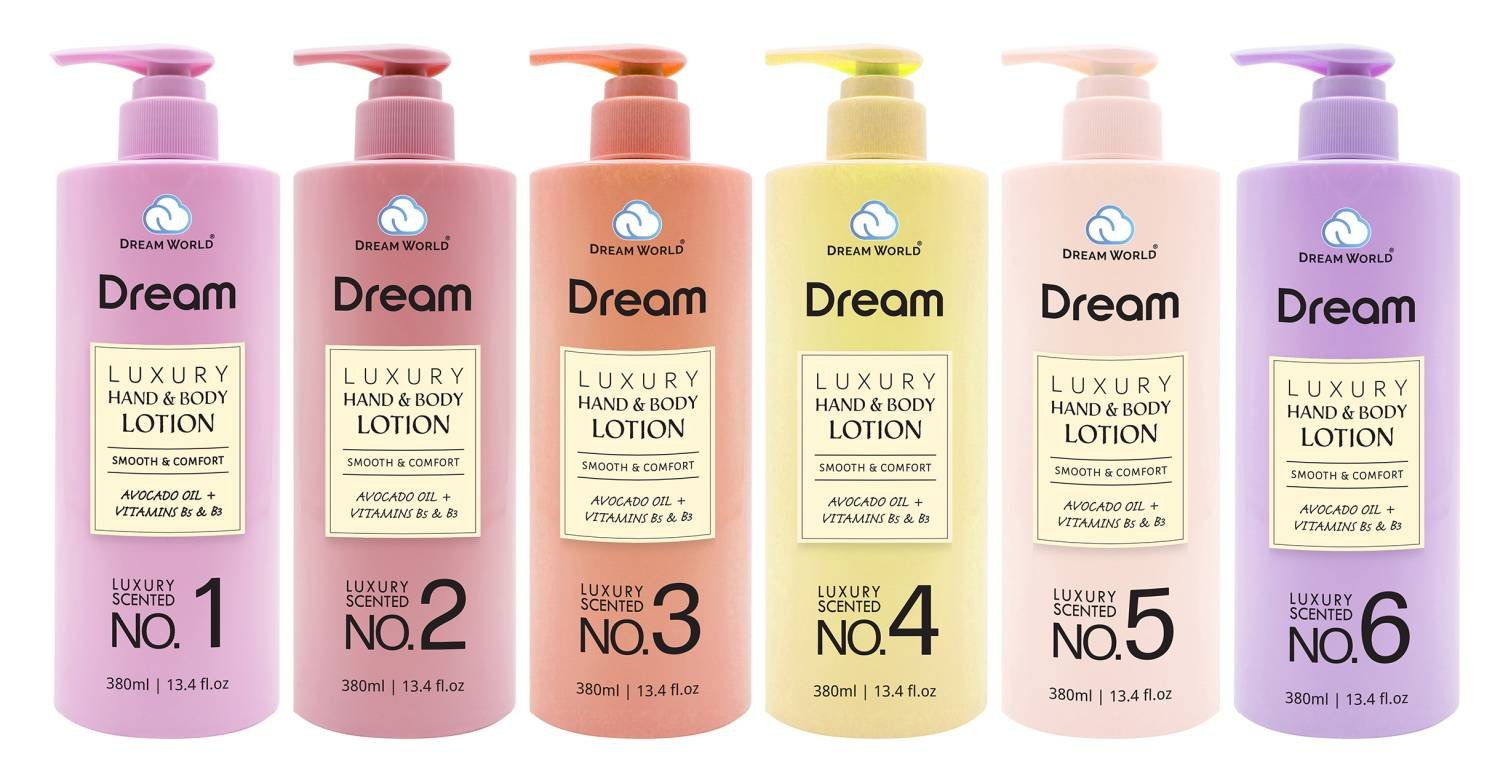 DREAM LOTION PUMP SET [36 PS/SET]#01-#06 13.4 oz