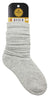 DREAM SLOUCH SOCKS LIGHT GRAY