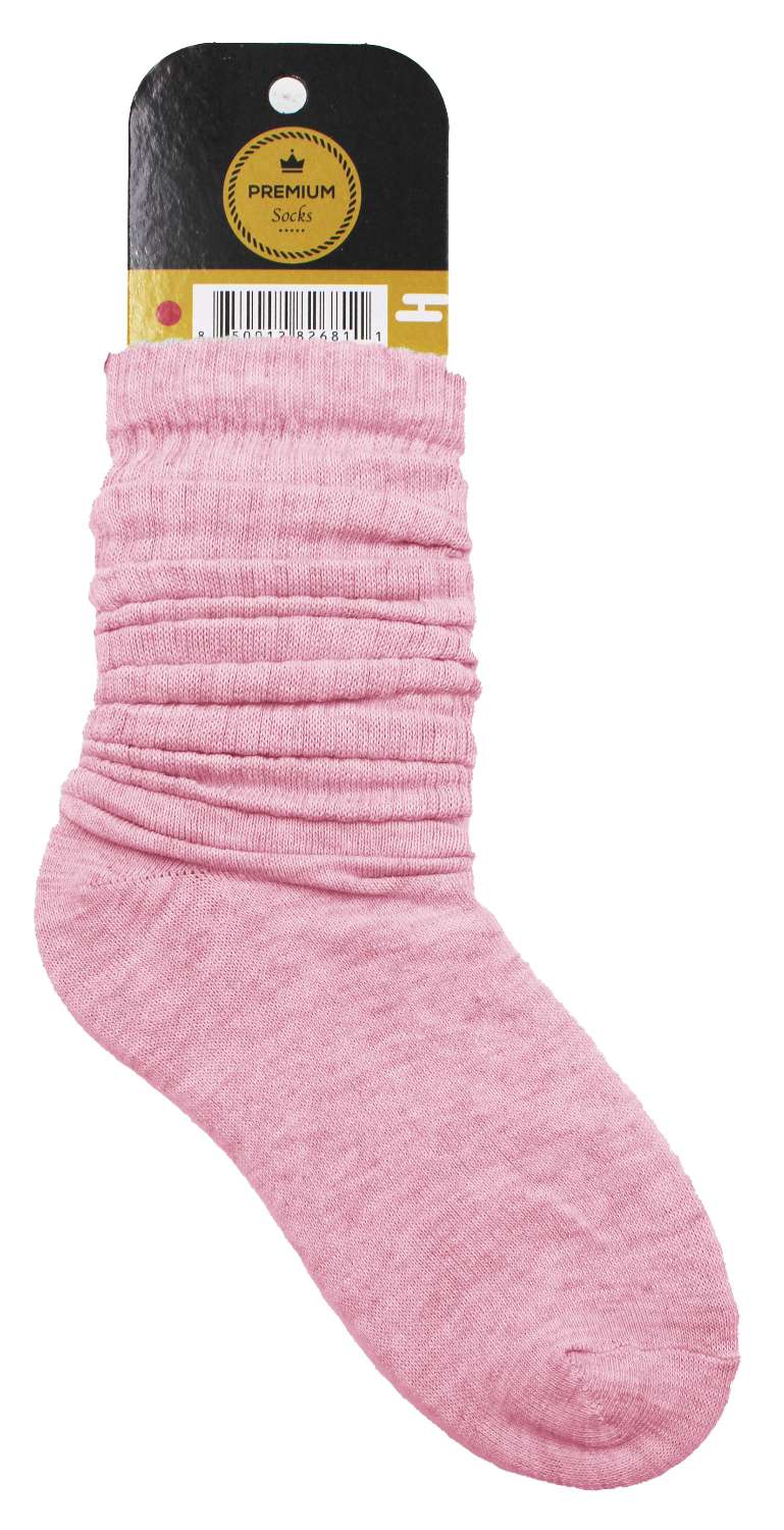 DREAM SLOUCH SOCKS LIGHT PINK