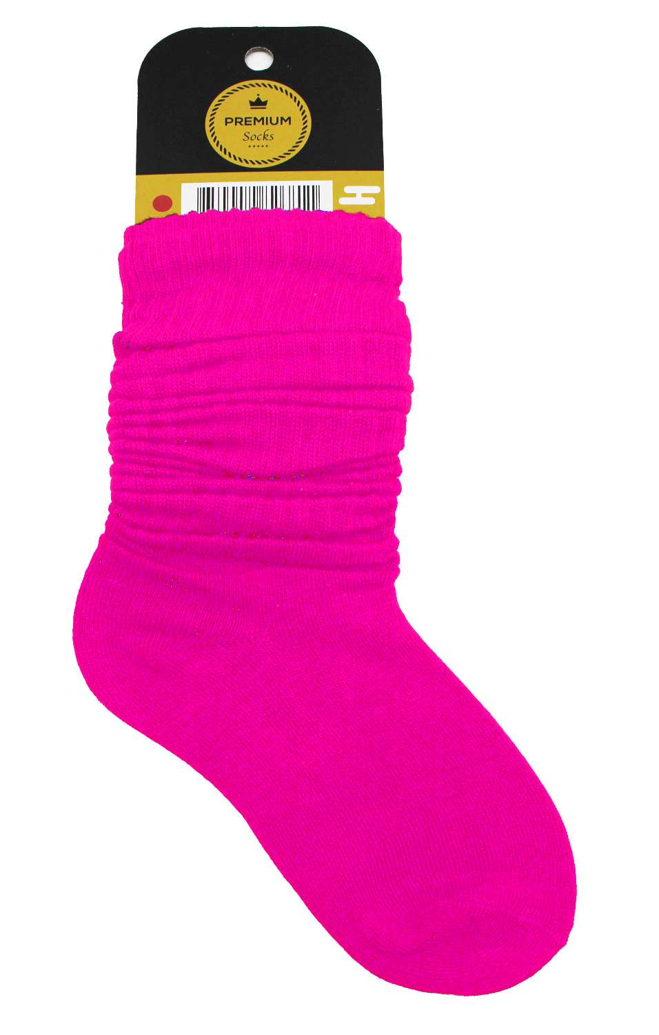 DREAM SLOUCH SOCKS NEON PINK