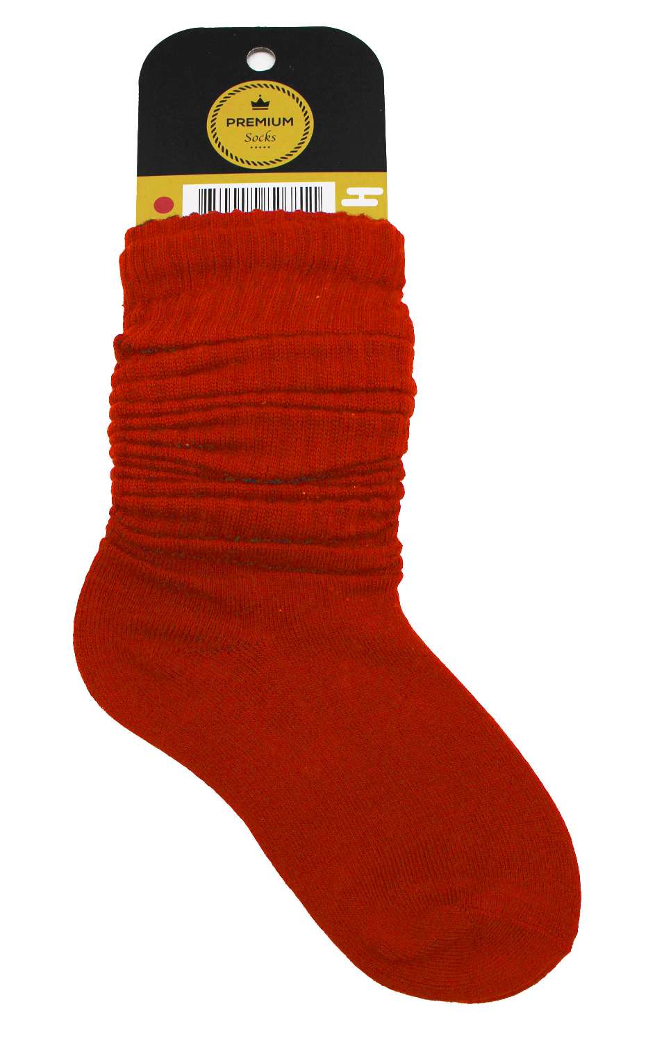 DREAM SLOUCH SOCKS RED