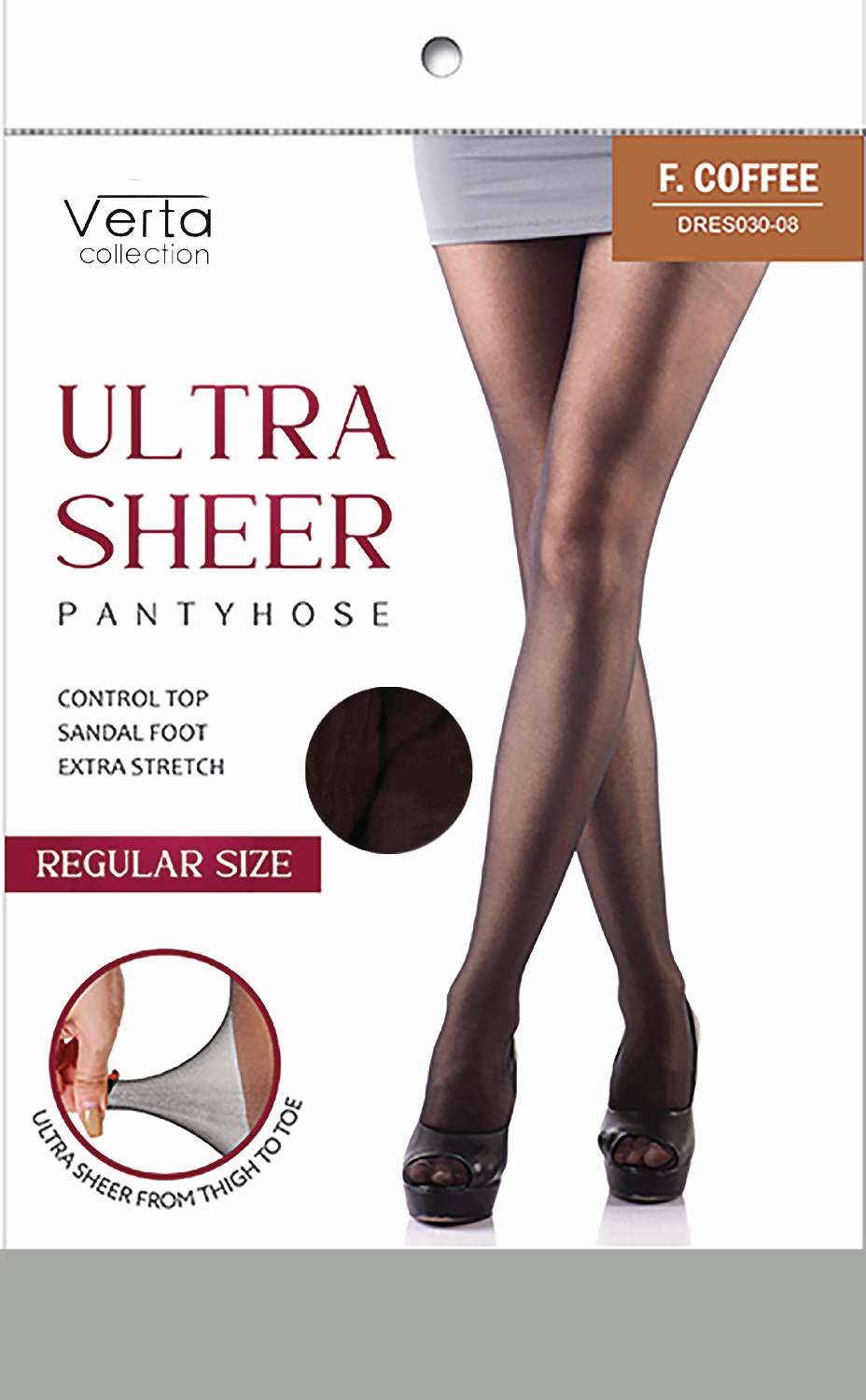 DREAM PANTY HOSE REGULAR [FR. COFFEE]