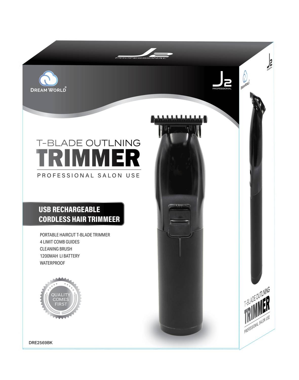J2 H/T TRIMMER T-BLADE OUTLINING BLACK