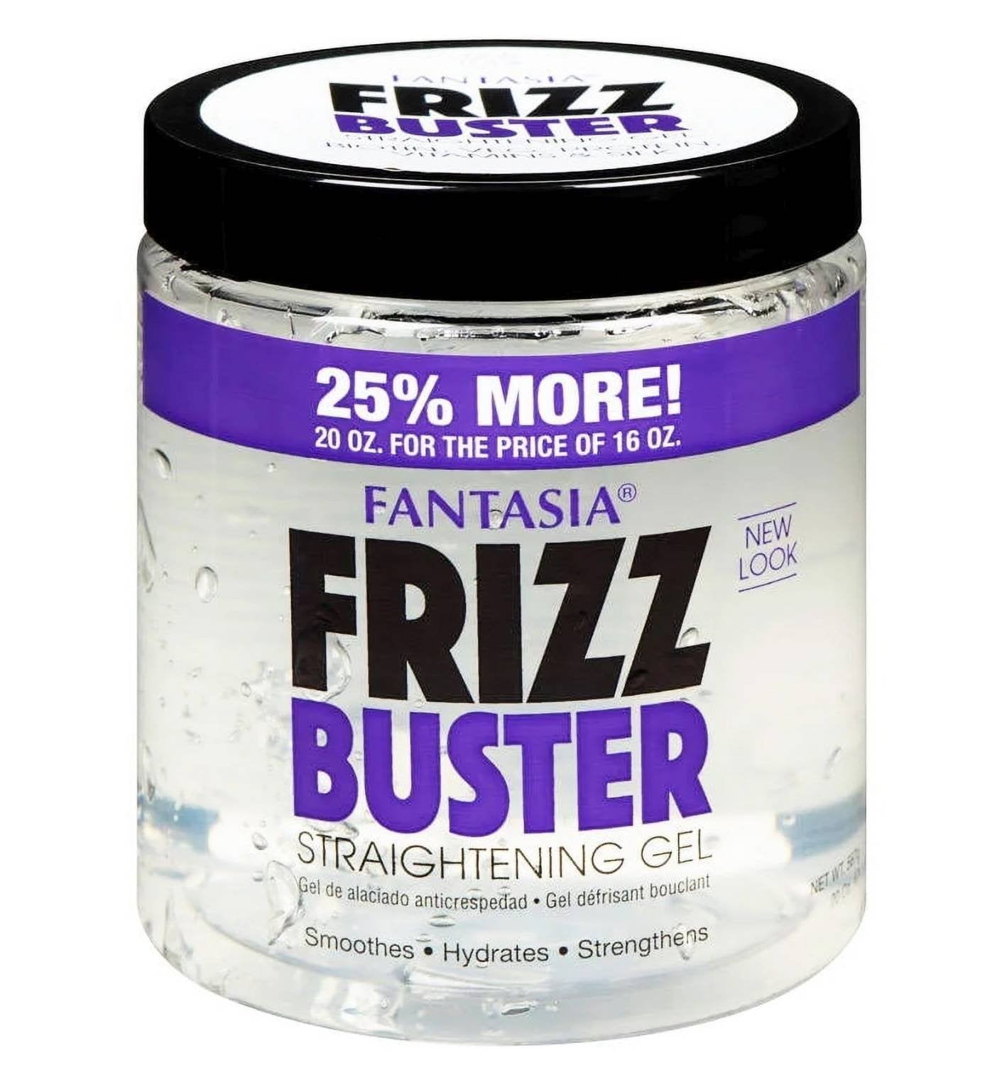 FRIZZ BUSTER STRAIGHTENING GEL 20 OZ
