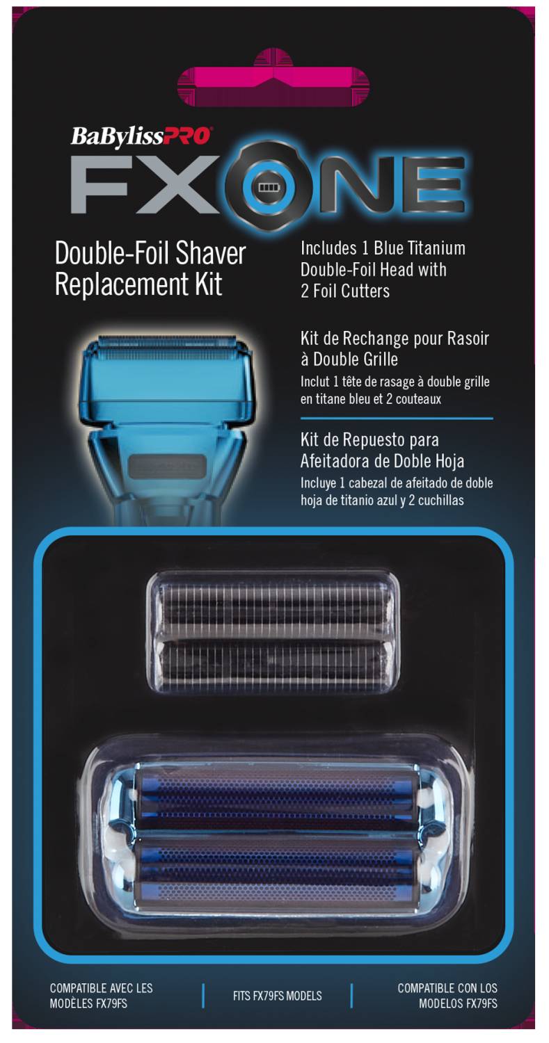 BABYLISS FXONE DOUBLE FOIL/CUTTER BLUE