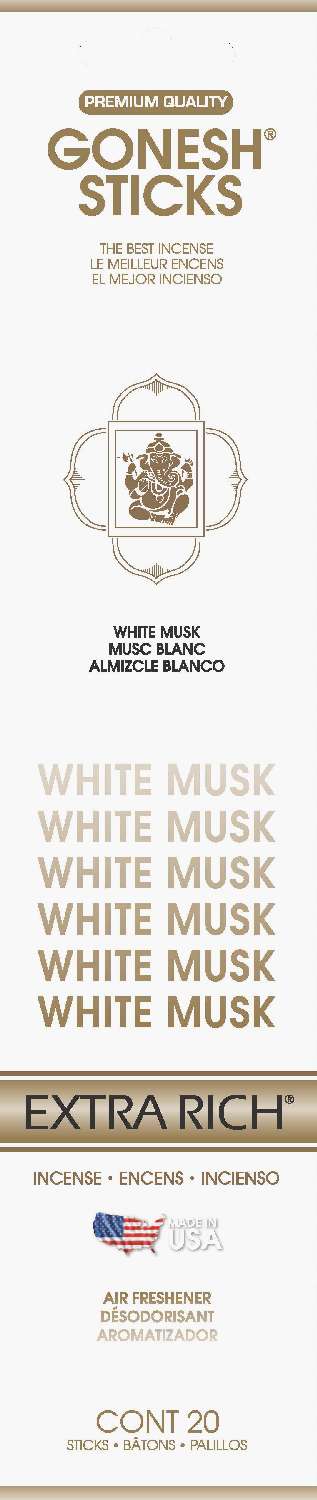 GONESH EXTRA RICH [WHITE MUSK]