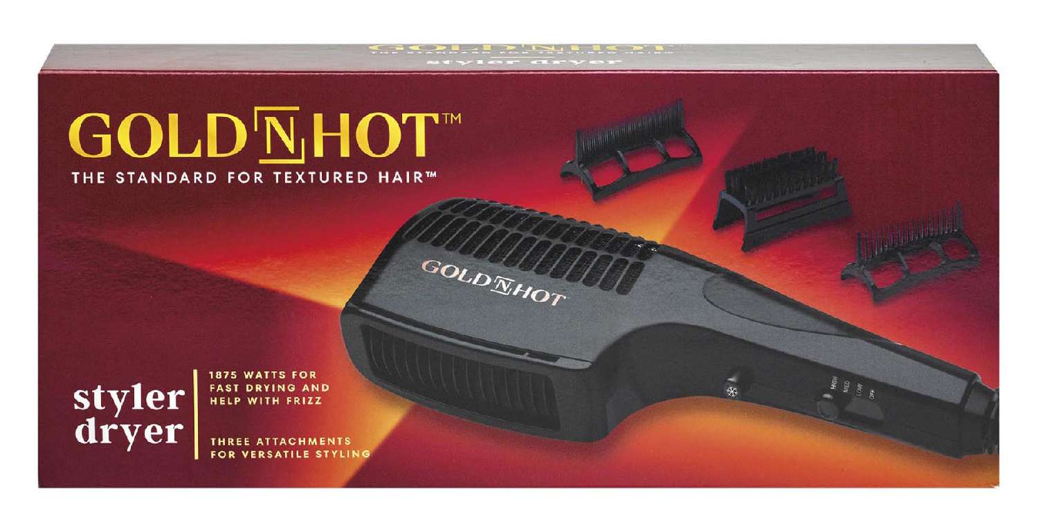 GOLD N HOT DRYER STYLER 1875 WATTS