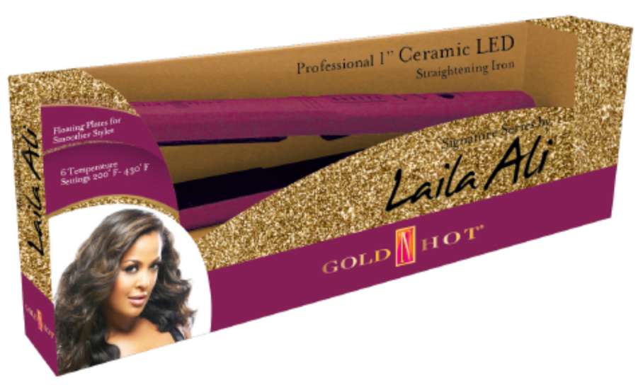 GOLD N HOT LAILA ALI FLAT IRON