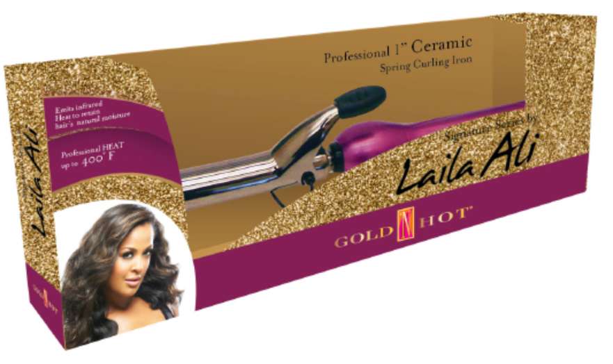 GOLD N HOT LAILA ALI CURLING I
