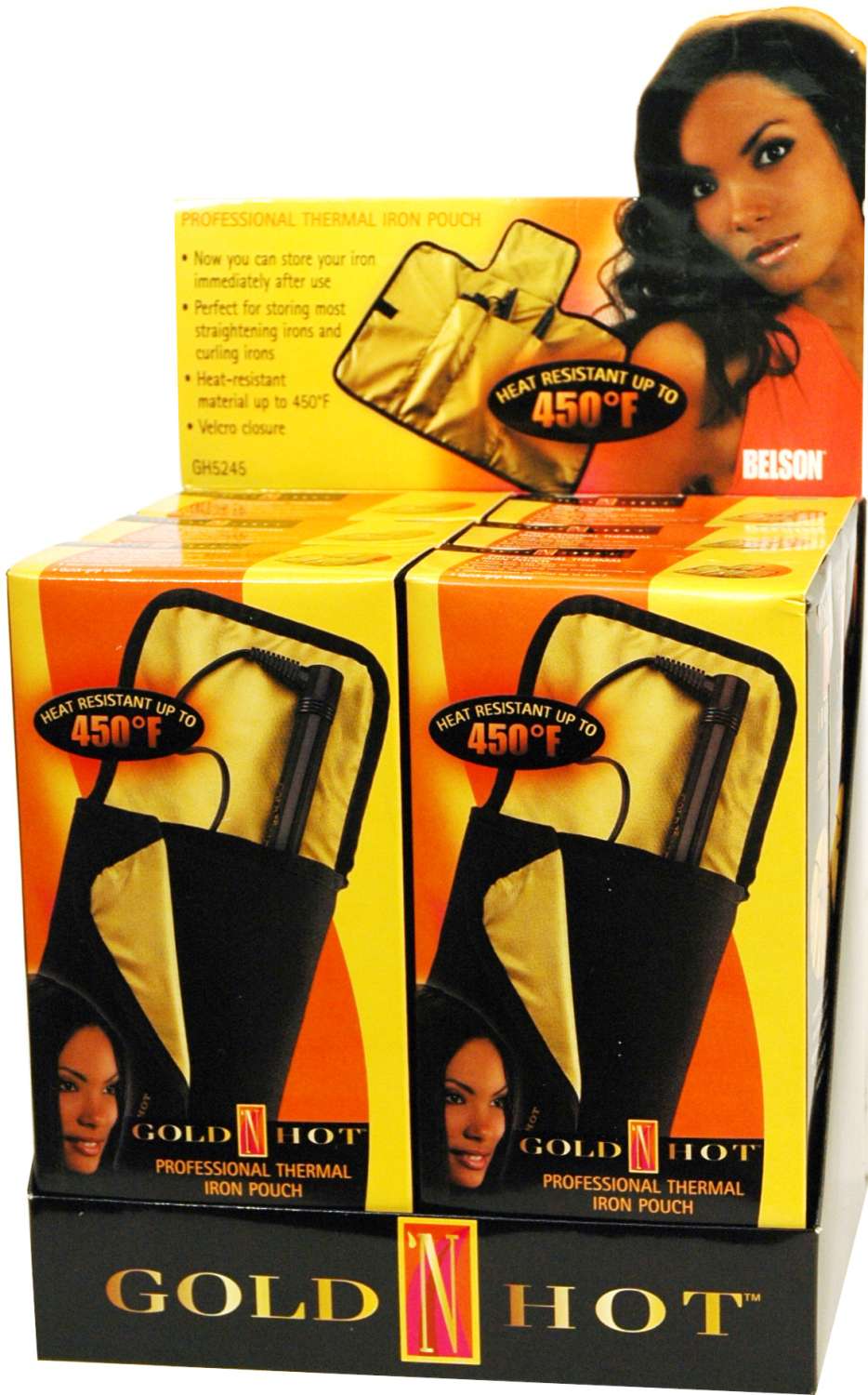 GOLD N HOT STOVE IRON POUCH