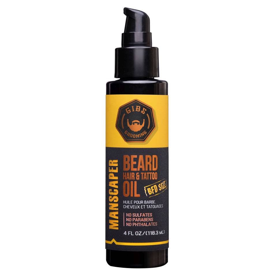 Gibs Manscaper Beard Oil 4 oz