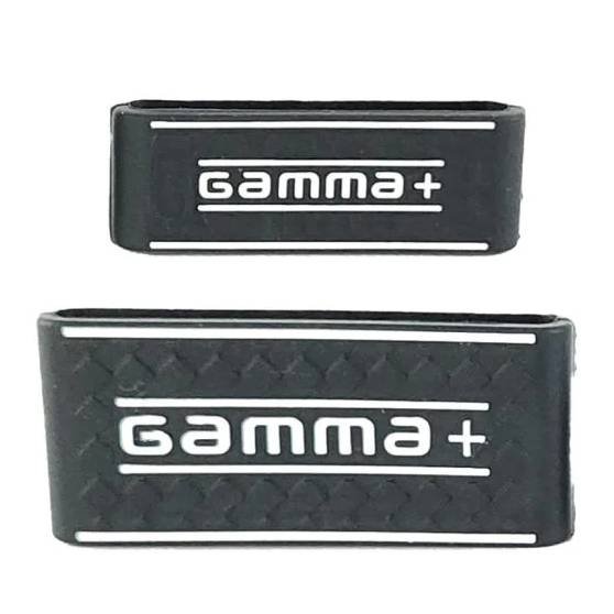GAMMA+ CLIPPER/TRIMMER GRIP [BLK/WHT]