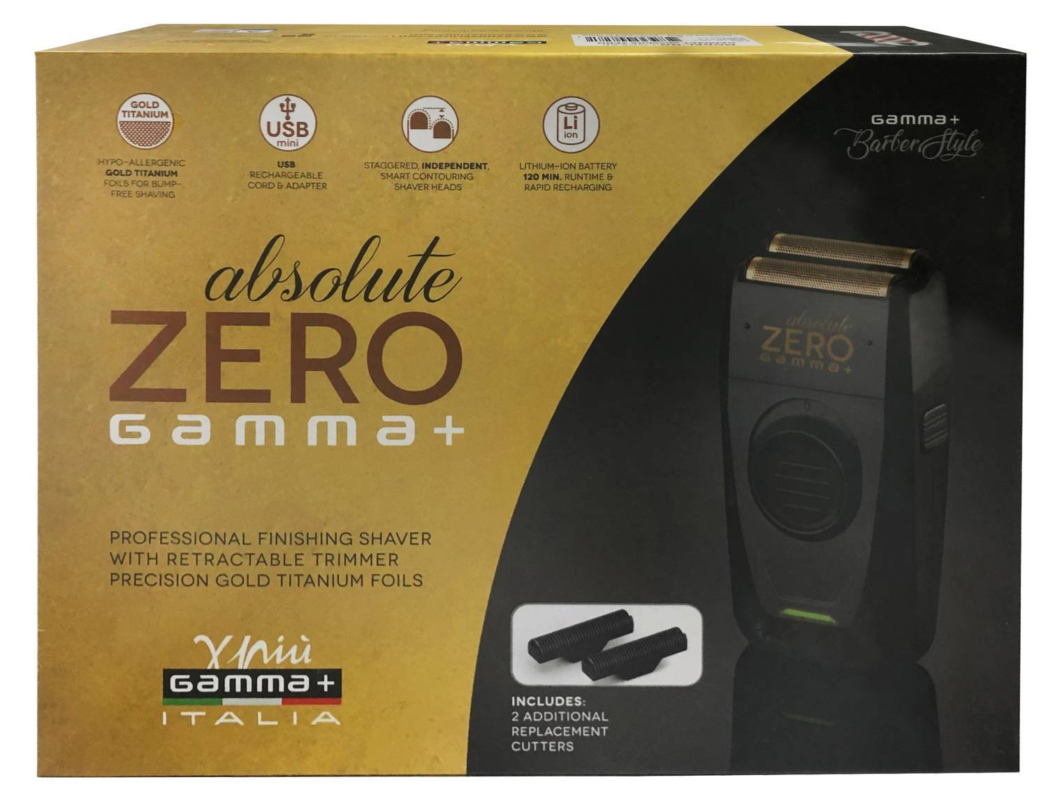 GAMMA+ SHAVER ABSOLUTE ZERO REGULAR