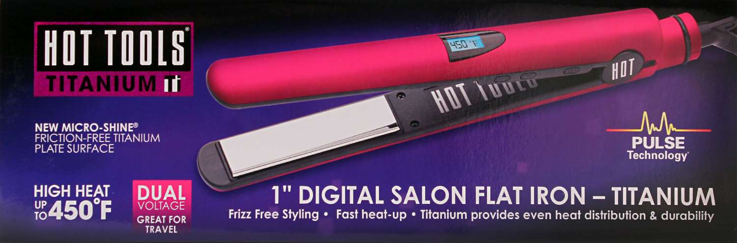 HOT TOOL F/IRON DIGITAL TITAN