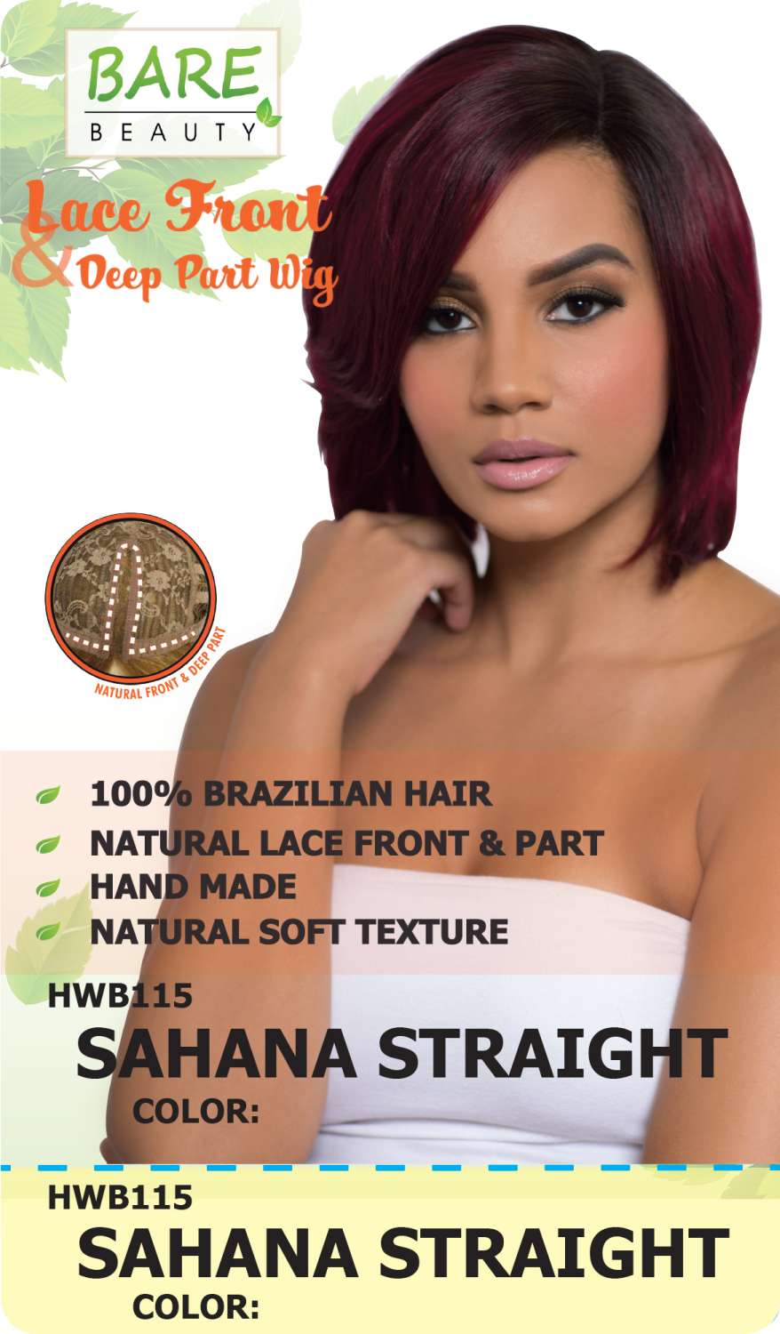 HWB115 SAHANA STRAIGHT-OM1B/BG