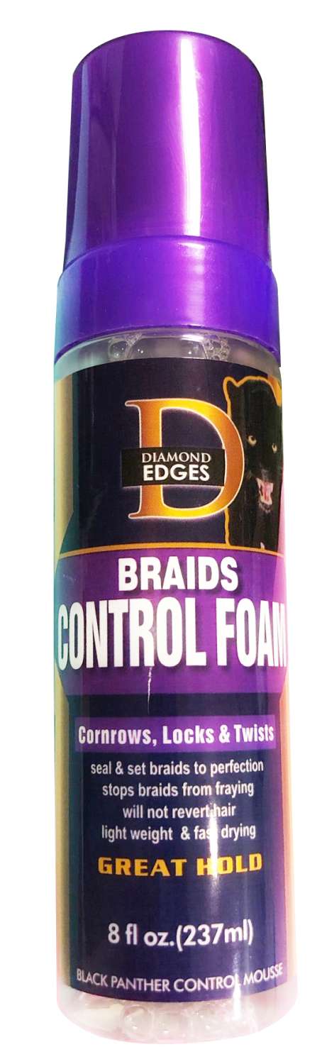 DIAMOND EDGE BRAID CONTROL FOAM