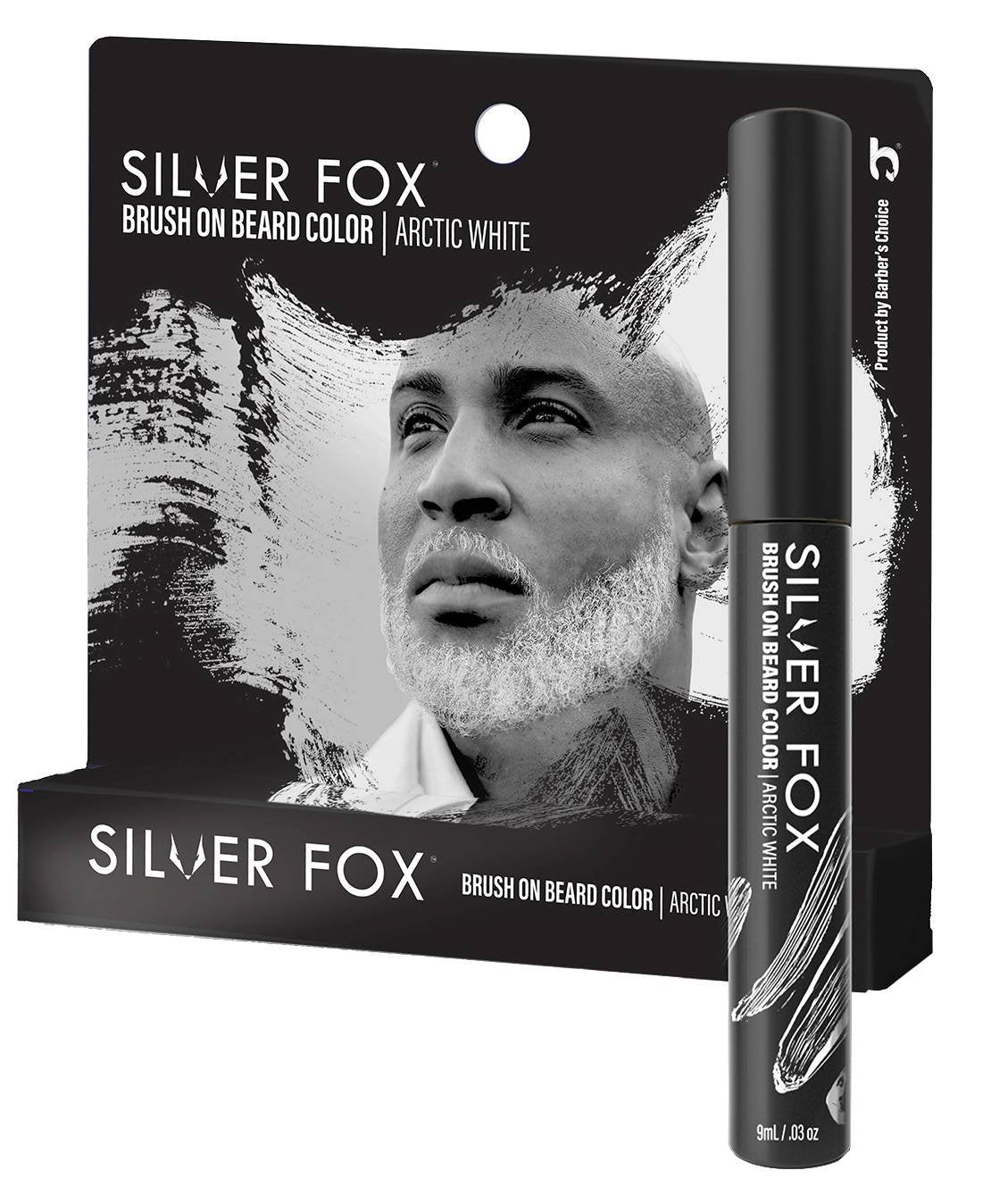 SILVER FOX BRUSH ON BEARD [ARCTIC] .03 OZ
