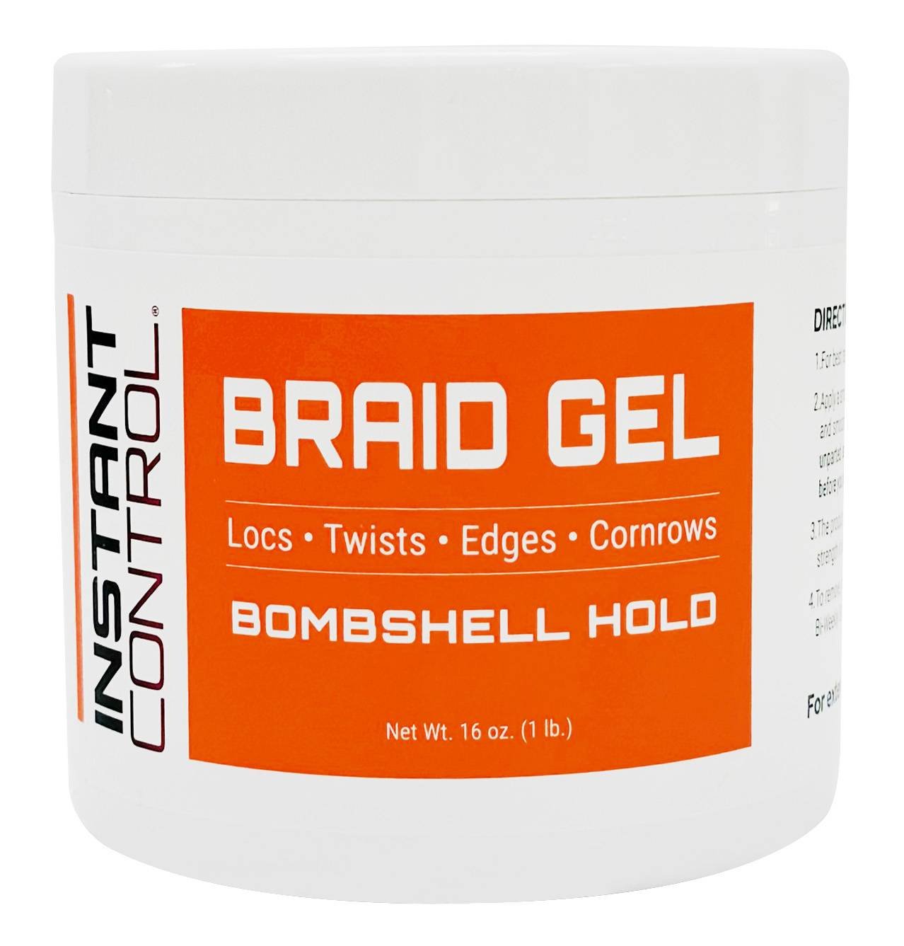 INSTANT CONTROL BRAID GEL BOMBSHELL HOLD 16 OZ