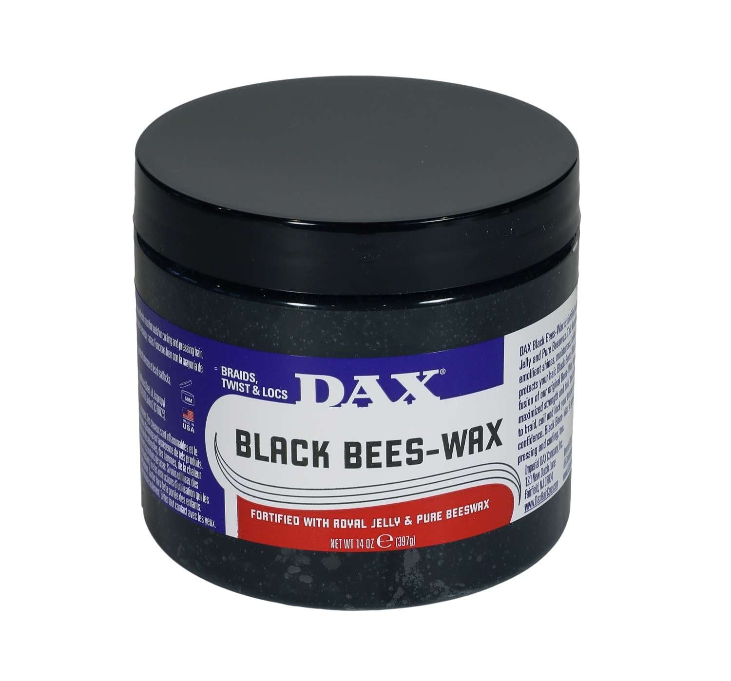 DAX BLACK BEES-WAX 14 OZ