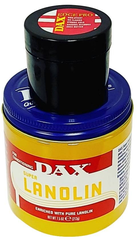 DAX SUPER LANOLIN W/EDGE COMBO 7.5 OZ