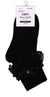 DREAM SOCKS LACE GIRL XL(9-11) BK