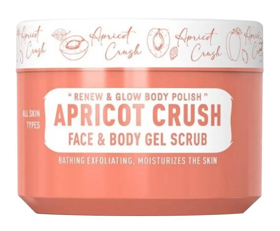 IMMORTAL APRICOT CRU FACE&BODY GEL SCRUB 10.14 OZ