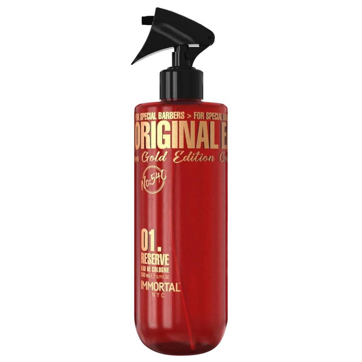IMMORTAL EAU DE COLOGNE 01 GOLD EDITION 16.9 OZ