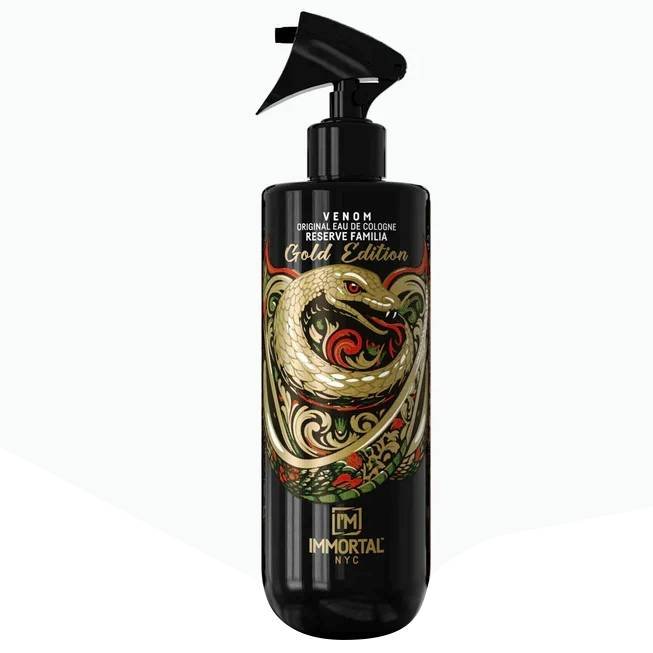IMMORTAL EAU DE COLOGNE VENOM GOLD EDITI 16.9 OZ
