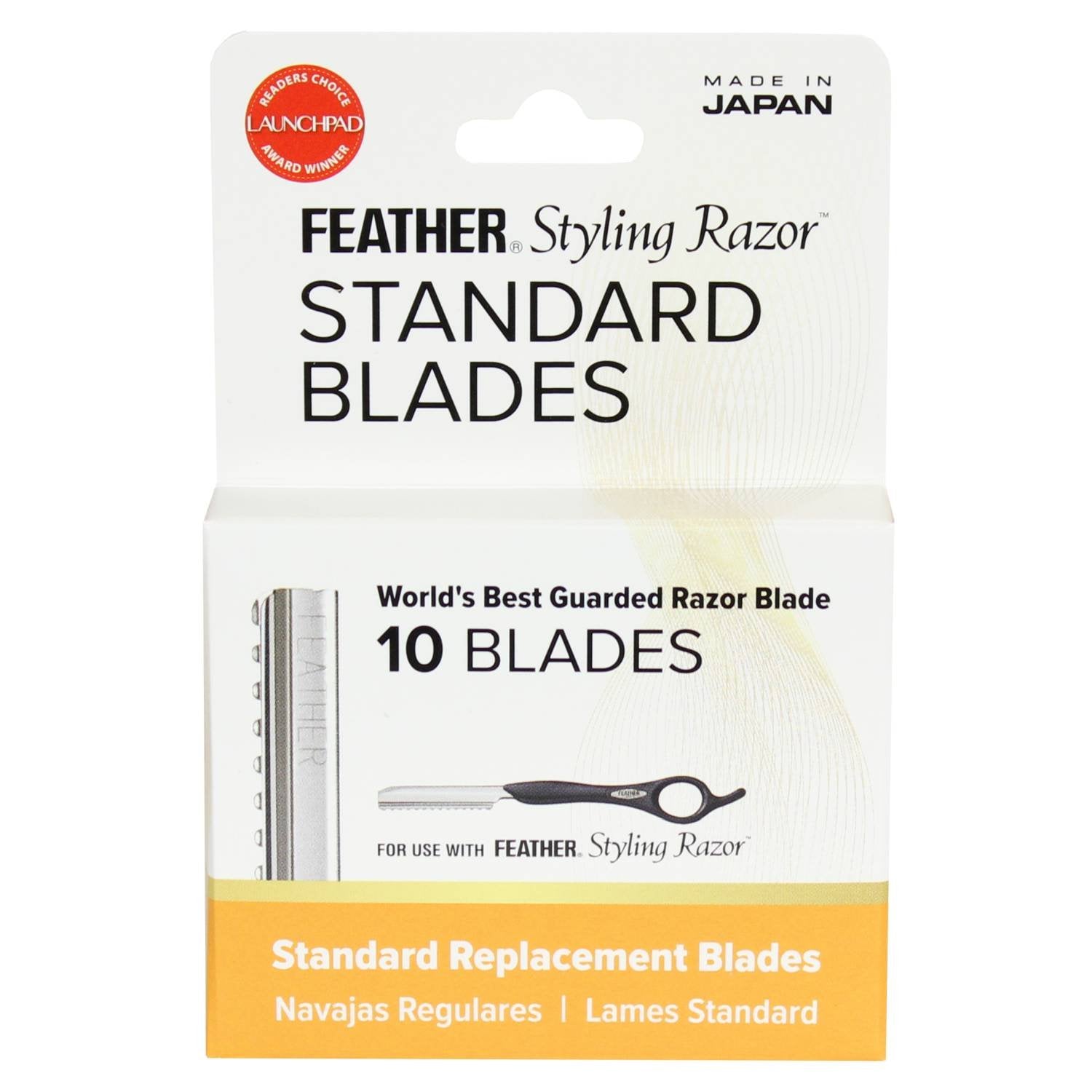 JAT FEATHER RAZOR STANDARD BLADES 10 PK
