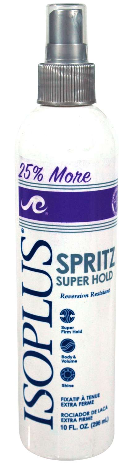 ISOPLUS SPRITZ SUPER HOLD 10 OZ