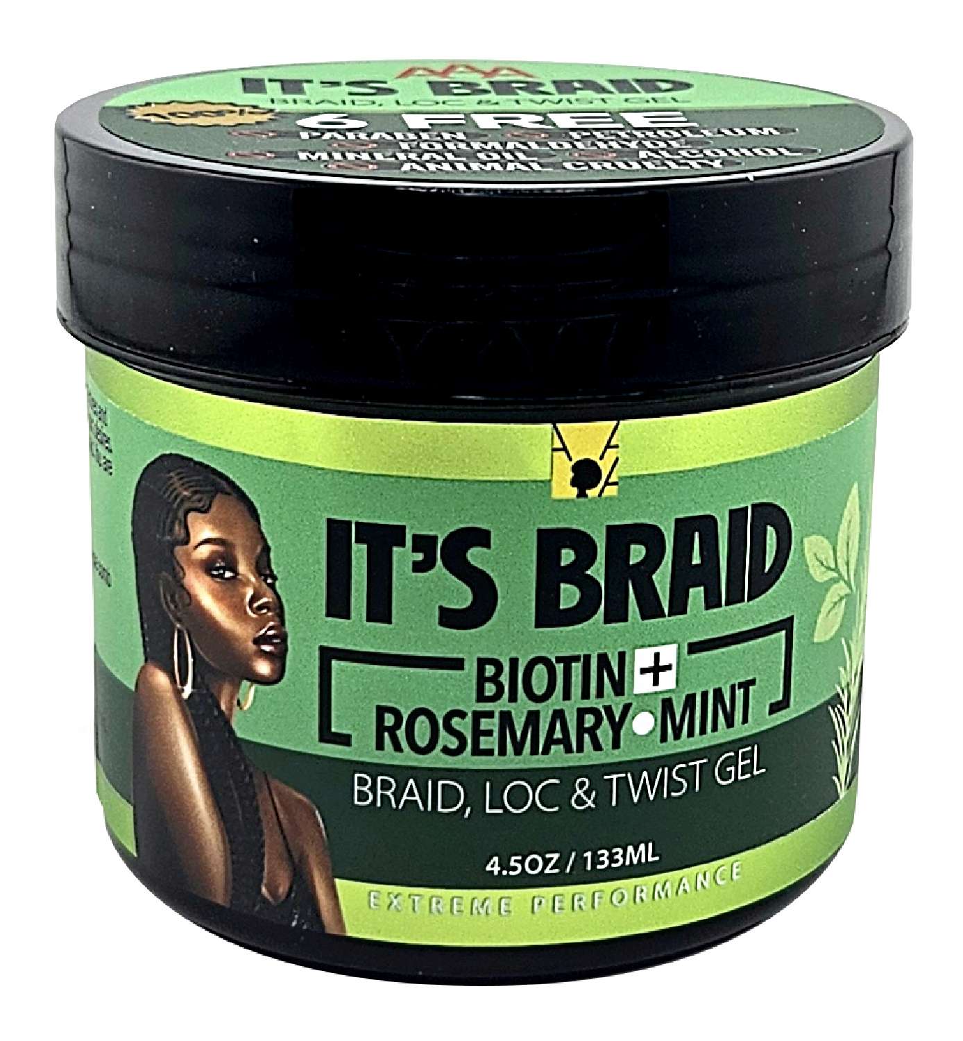 AAA ITS BRAID [ROSEMARY/MINT] 4.5 OZ