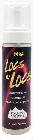 TAHA LOCS N LOCS FOAMING MOUSSE 8 OZ