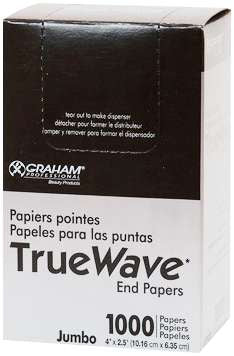TRUEWAVE END PAPER JUMBO 1000CT/BX