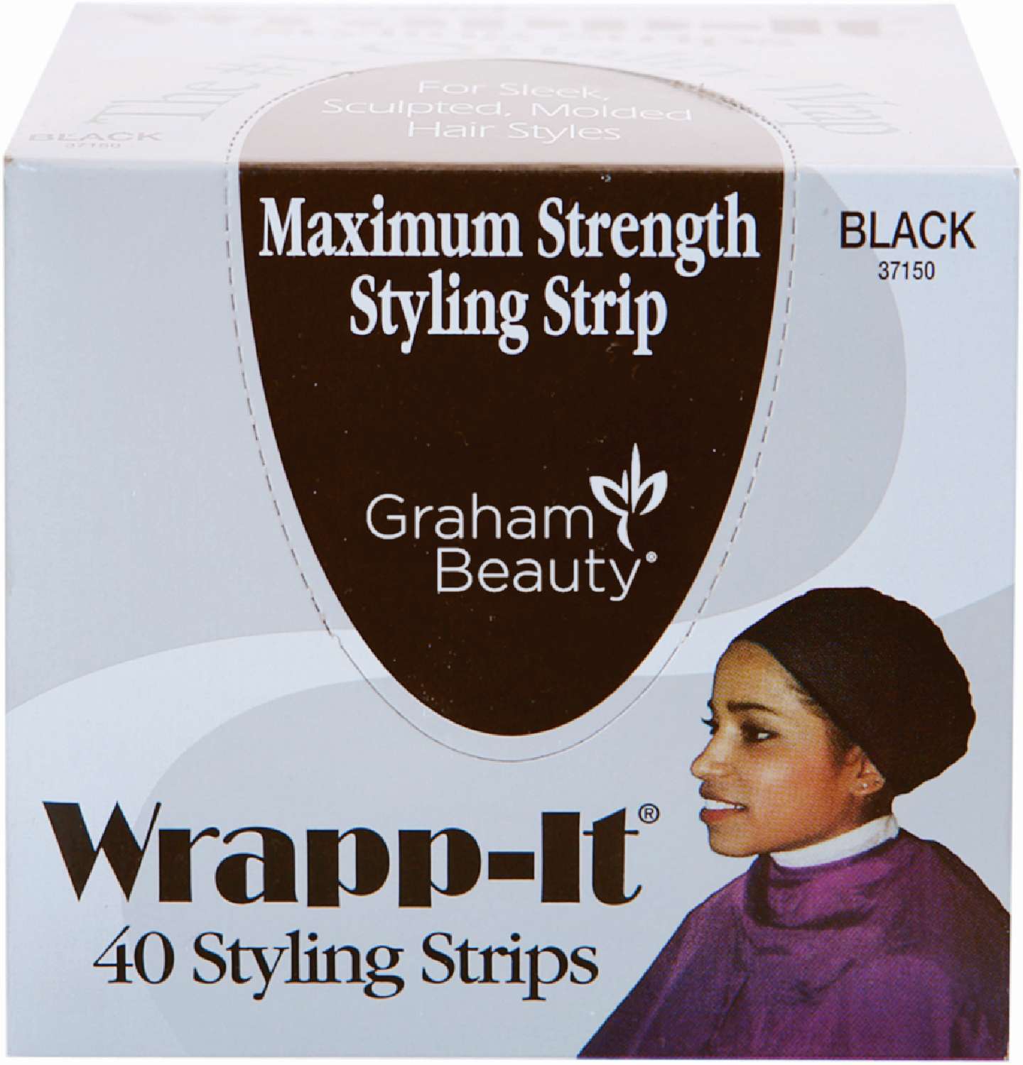 WRAPP-IT BLACK 40STRIPS/BX