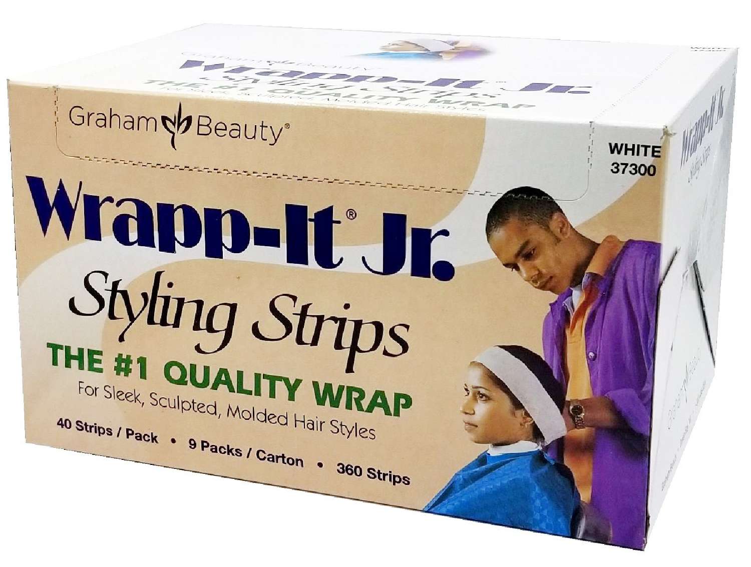 WRAPP-IT JR WHITE 40STRIPS/9PK/BX