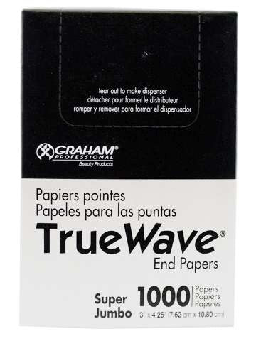 TRUEWAVE END PAPER SUPER JUMBO 1000CT/BX