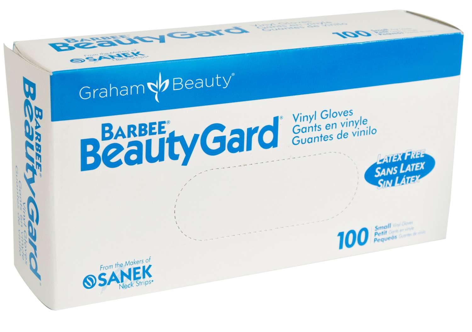 GRAHAM GLOVE VINYL BARBEE100CT