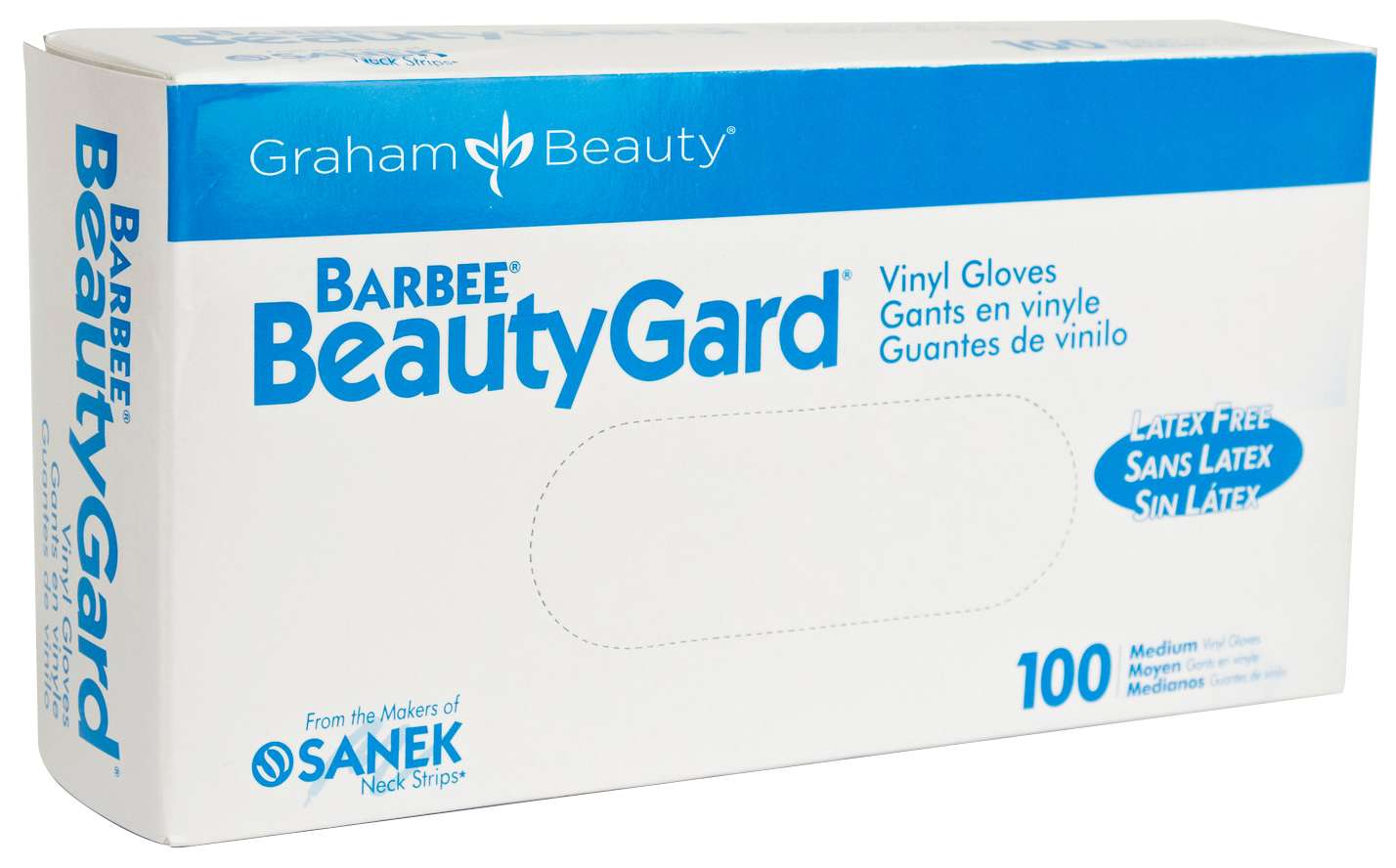 GRAHAM GLOVE VINYL BARBEE100CT