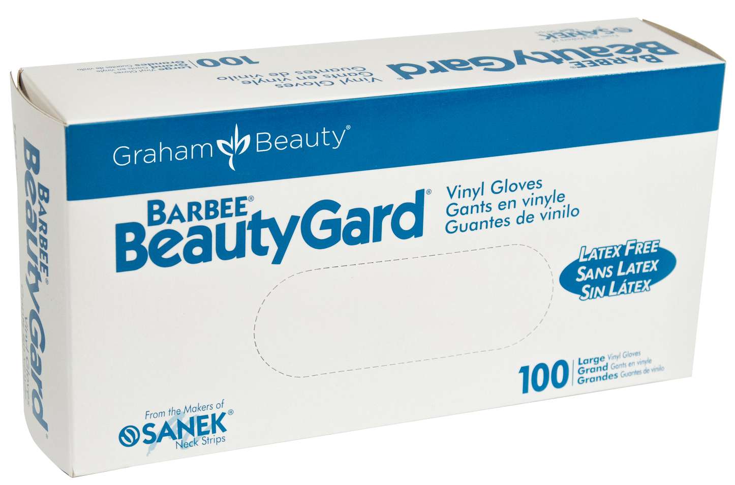 GRAHAM GLOVE VINYL BARBEE100CT