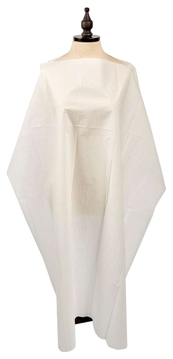 GRAHAM DISPOSABLE CAPES WHITE