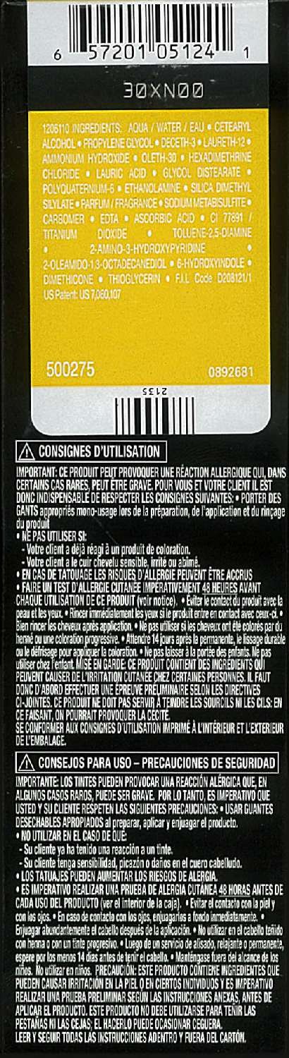 Ingredient List