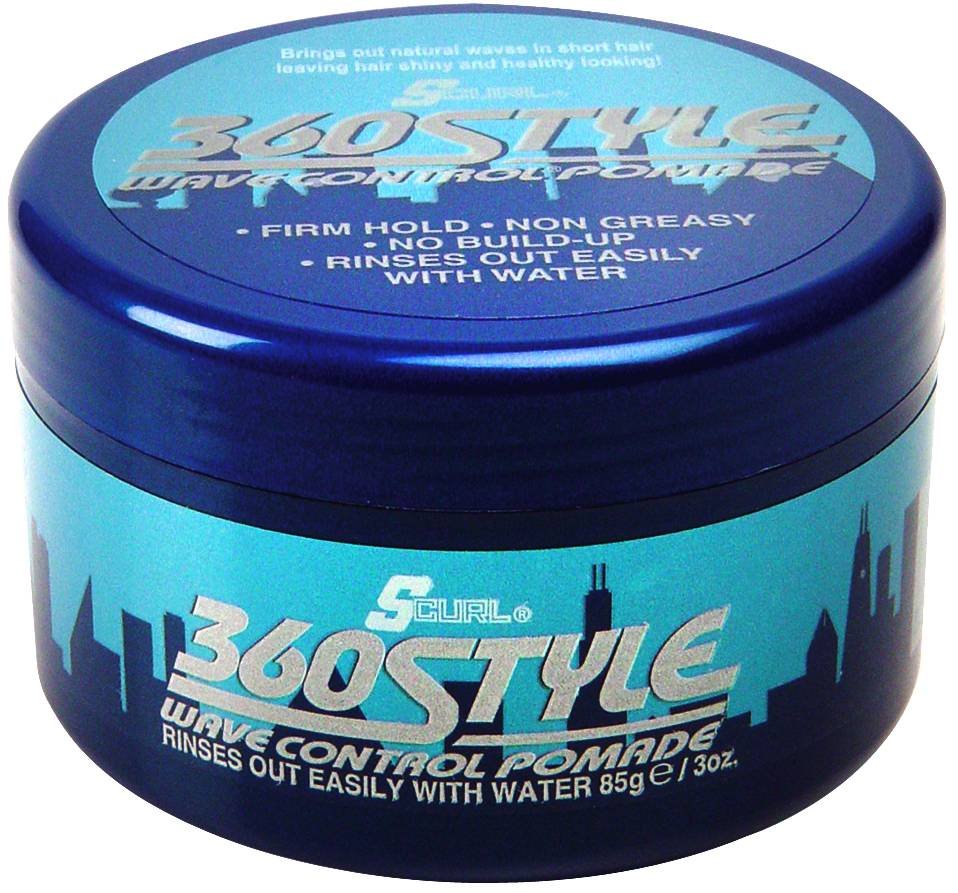 S-CURL 360 STYLE WAVE POMADE 3 OZ