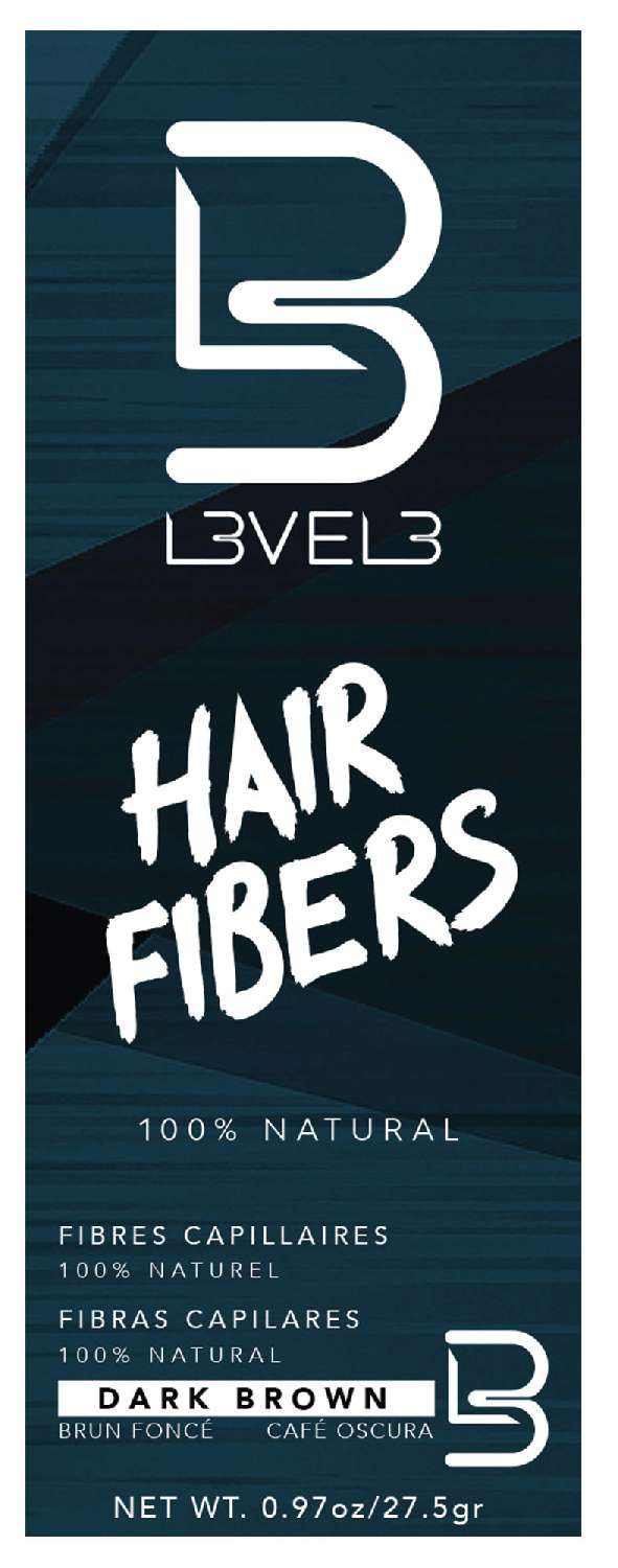 L3VEL3 HAIR FIBERS [BROWN]