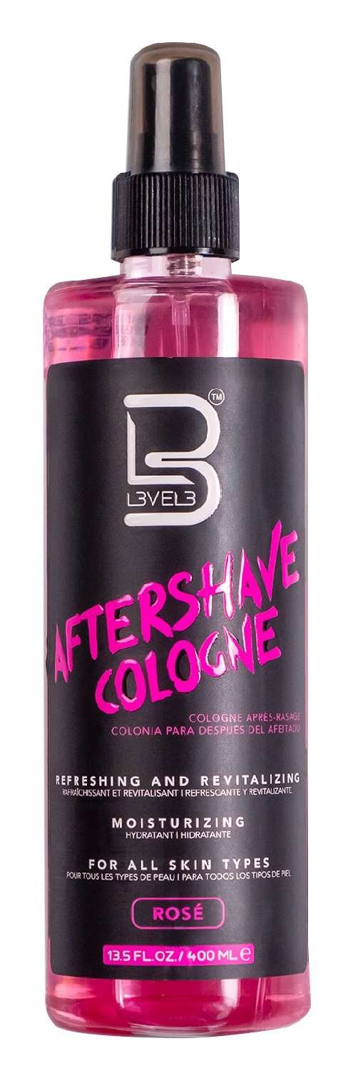 LEVEL3 AFTERSHAVE COLOGNE [ROSE] 13.52 OZ